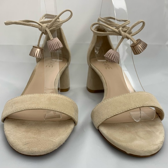 NEW Raye Aubrey Heeled Sandal in Nude - Picture 3 of 7